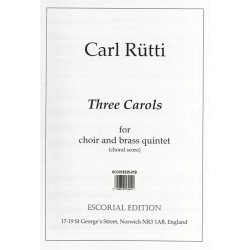 Carl Rtti: Three Carols (Choral Score)