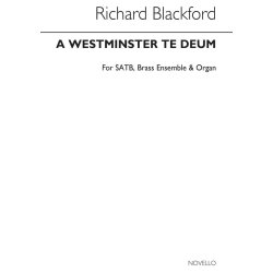 Richard Blackford: A Westminster Te Deum (Brass Ensemble Parts)