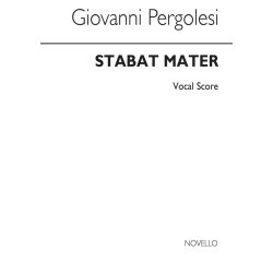 Pergolesi Stabat Mater (English) V/S