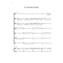 Peter Dickinson: Dry Heart (Vocal Score)
