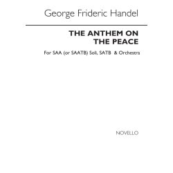 G.F. Handel: The Anthem On The Peace (Vocal Score)