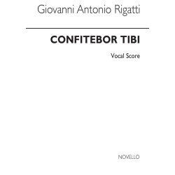 Rigatti: Confitebor Tibi Domine (Vocal Score)