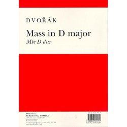 Antonin Dvorak: Mass In D Op.86 (Vocal Score)
