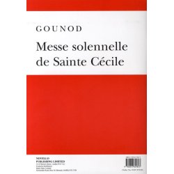Charles Gounod: Messe Solennelle De Sainte Cecile (Vocal Score)