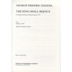 G.F. Handel: The King Shall Rejoice