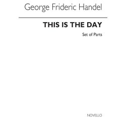 G.F. Handel: This Is The Day (Ed. Burrows) Extra Parts
