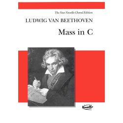 Ludwig Van Beethoven: Mass In C (Vocal Score) Large Print