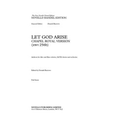 G.F. Handel: Let God Arise HWV256b (Chapel Royal Version) - Full Score