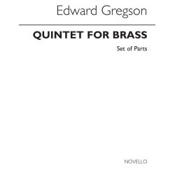 Edward Gregson: Quintet For Brass (Parts)