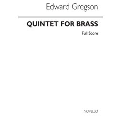 Gregson: Quintet For Brass (Score)