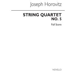 Joseph Horovitz: String Quartet No.5 (Score)