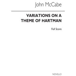 McCabe: Variations On A Theme Of Hartman (Study Score)