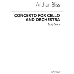 Bliss: Concerto For Cello (Study Score)