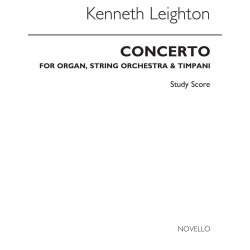 Kenneth Leighton: Concerto For Organ Op.58 (Study Score)