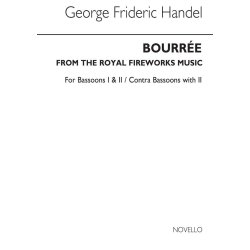 George Frideric Handel: Bourree From The Fireworks Music (Bsn)