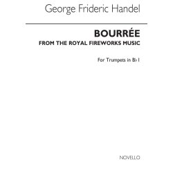 George Frideric Handel: Bourree From The Fireworks Music (Tpt 1)
