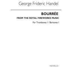George Frideric Handel: Bourree From The Fireworks Music (Tc Tbn/Bar 1)