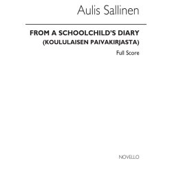 Sallinen From A Schoolchild's Diary String Orchestra Score