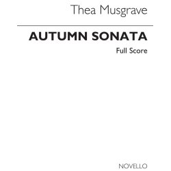 Musgrave: Autumn Sonata (Score)