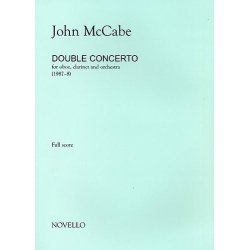 John McCabe: Double Concerto For Oboe, Clarinet and Orchestra (Study Score)