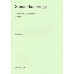 Simon Bainbridge: Guitar Concerto (Score)
