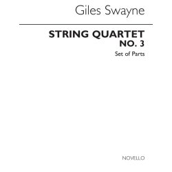 Swayne String Quartet No.3 Parts
