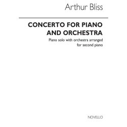 Arthur Bliss: Concerto For Piano (Orchestral Piano reduction)
