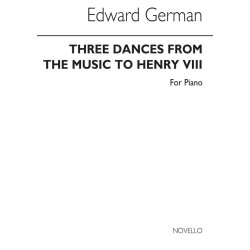 German Three Dances From Henry Viii Piano