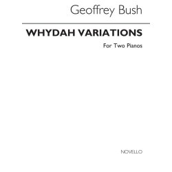 Geoffrey Bush: Whydah Variations For Two Pianos