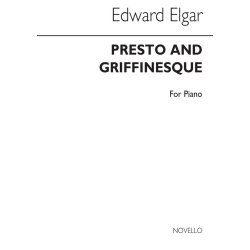 Edward Elgar: Presto And Griffinesque (Piano Solo)