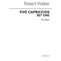 Robert Walker: Five Capriccios For Piano Set 1