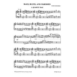 Peter Dickinson: Rags, Blues And Parodies For Piano