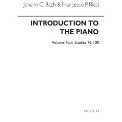 J.C. Bach And F.P. Ricci: Introduction To The Piano Volume Four