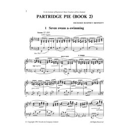 Richard Rodney Bennett: Partridge Pie Book 2 For Piano
