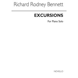 Richard Rodney Bennett: Excursions For Piano Solo
