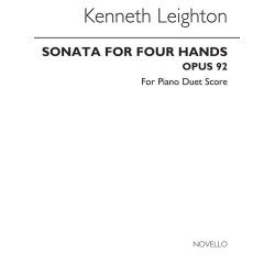 Kenneth Leighton: Sonata For Four Hands Op. 92