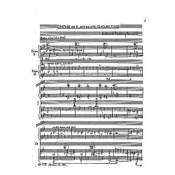 Richard Rodney Bennett: Fanfare On A Sixteenth Century Tune For Two Pianos