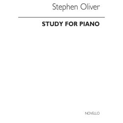 Oliver Study For Piano Pf Solo Sheet