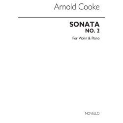 Arnold Cooke: Sonata No.2 For Violin &amp; Piano