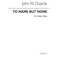 Duarte: To Name But None for 2 Guitars