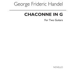 Handel: Chaconne In G For Guitar Duet