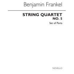 Frankel: String Quartet No.5 (Parts)