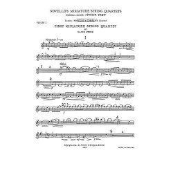 David Stone: Miniature Quartet No.1 Parts