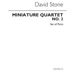 David Stone: Miniature Quartet No.2 Parts