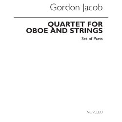 Jacob: Quartet For Oboe And Strings (Parts)