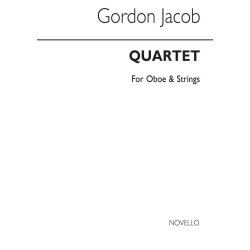 Jacob: Quartet For Oboe &amp; Strings (Miniature Score)