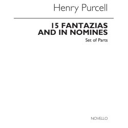 Henry Purcell: Fantazias &amp; In Nomines (Parts)