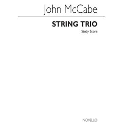 McCabe: String Trio Op.37 (Study Score)