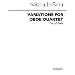 Lefanu: Variations For Oboe Quartet (Parts)