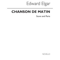 Elgar Chanson De Matin Recorder Quintet Score/Parts Arr Murray